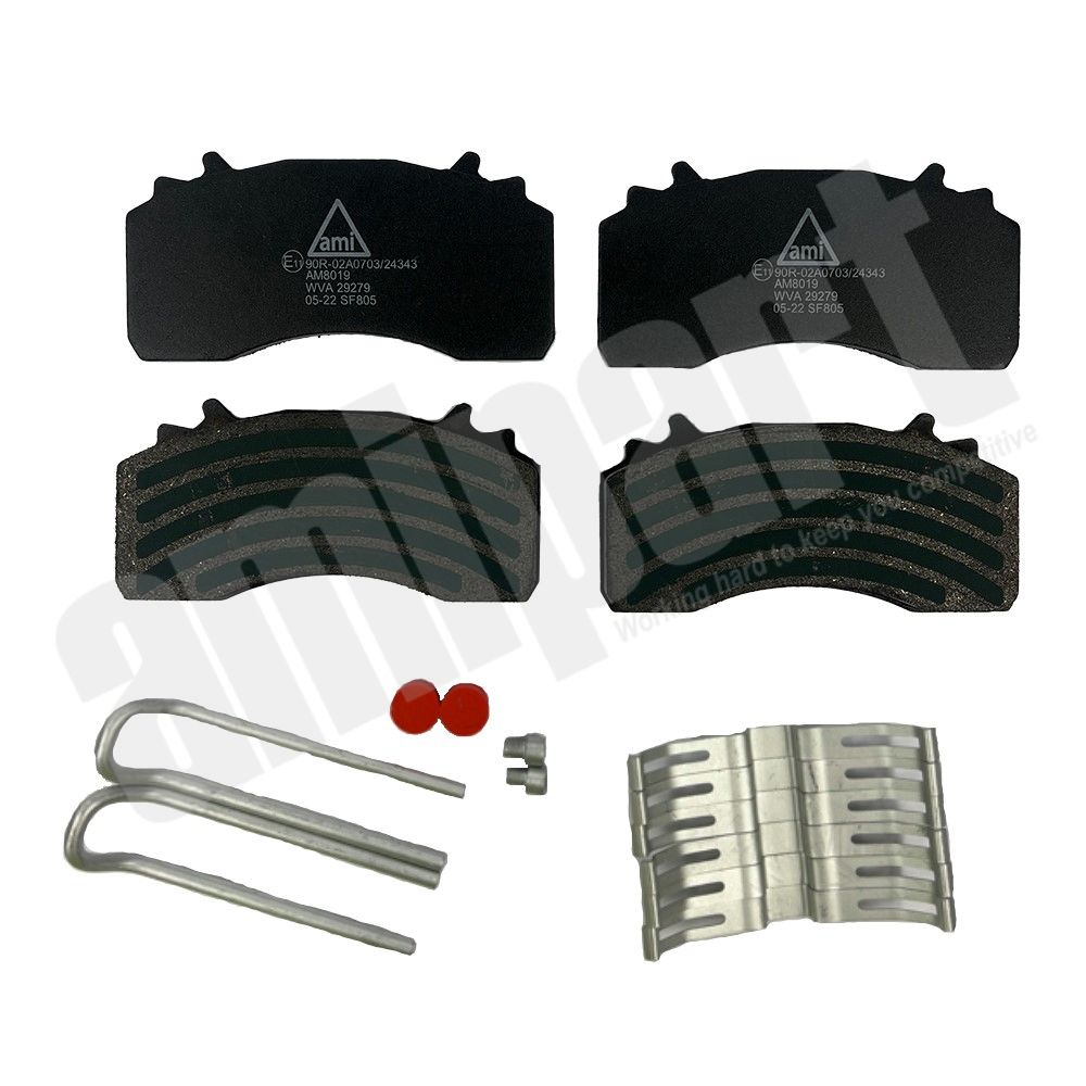Amipart - BRAKE PADS PRO WITH FTG KIT (MAXX22)