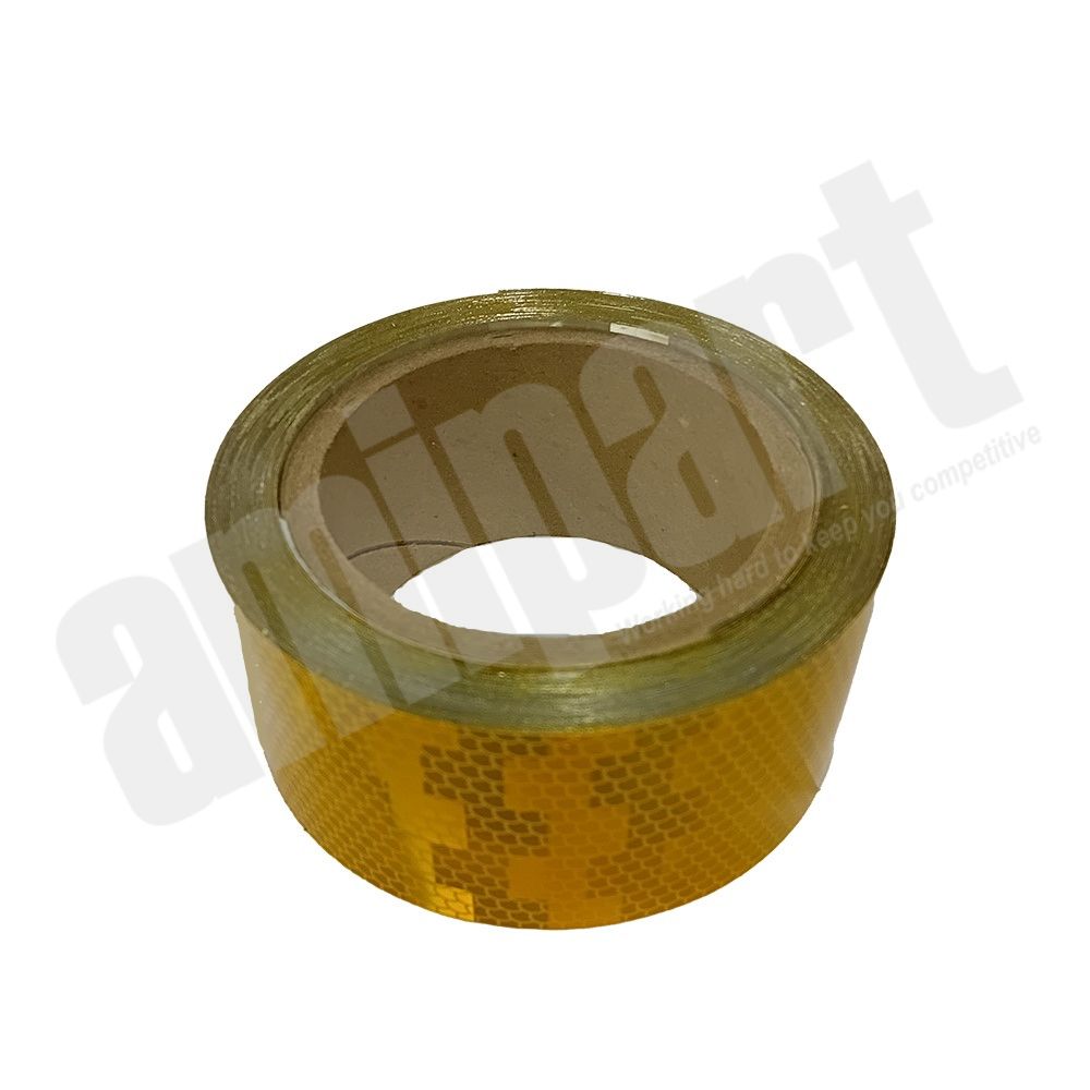 Amipart - 12.5 AMBER REFLECTIVE TAPE