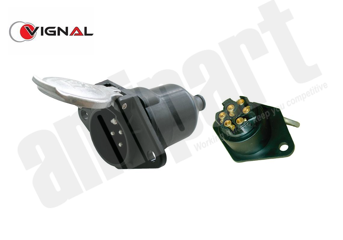 Amipart - 7 PIN N SOCKET PLASTIC ISO1185