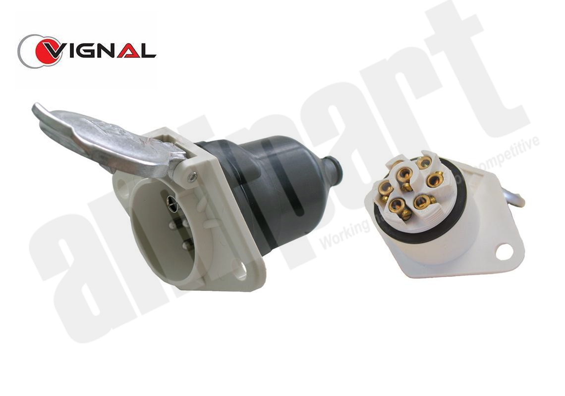 Amipart - 7 PIN S SOCKET PLASTIC ISO3731