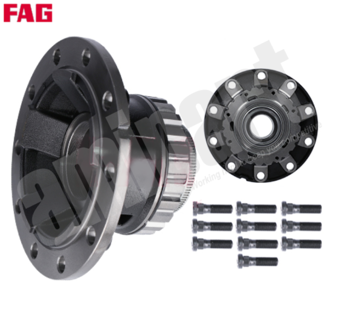 Amipart - FRONT HUB ASSEMBLY c/w FAG BEARING