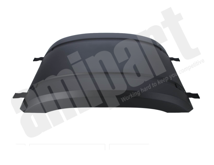 MUDGUARD TOP FLAT (LOW PROFILE) WITH STRAPS 